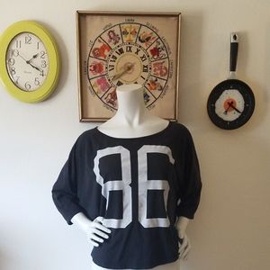 PINK by VS 3/4 Sleeve Slouchy Tshirt